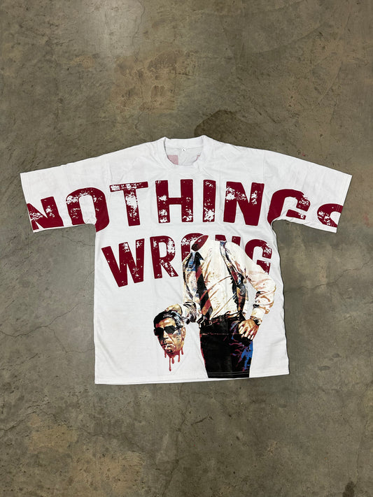 [PREORDER] “NOTHINGS WRONG“ OVERSIZED TEE